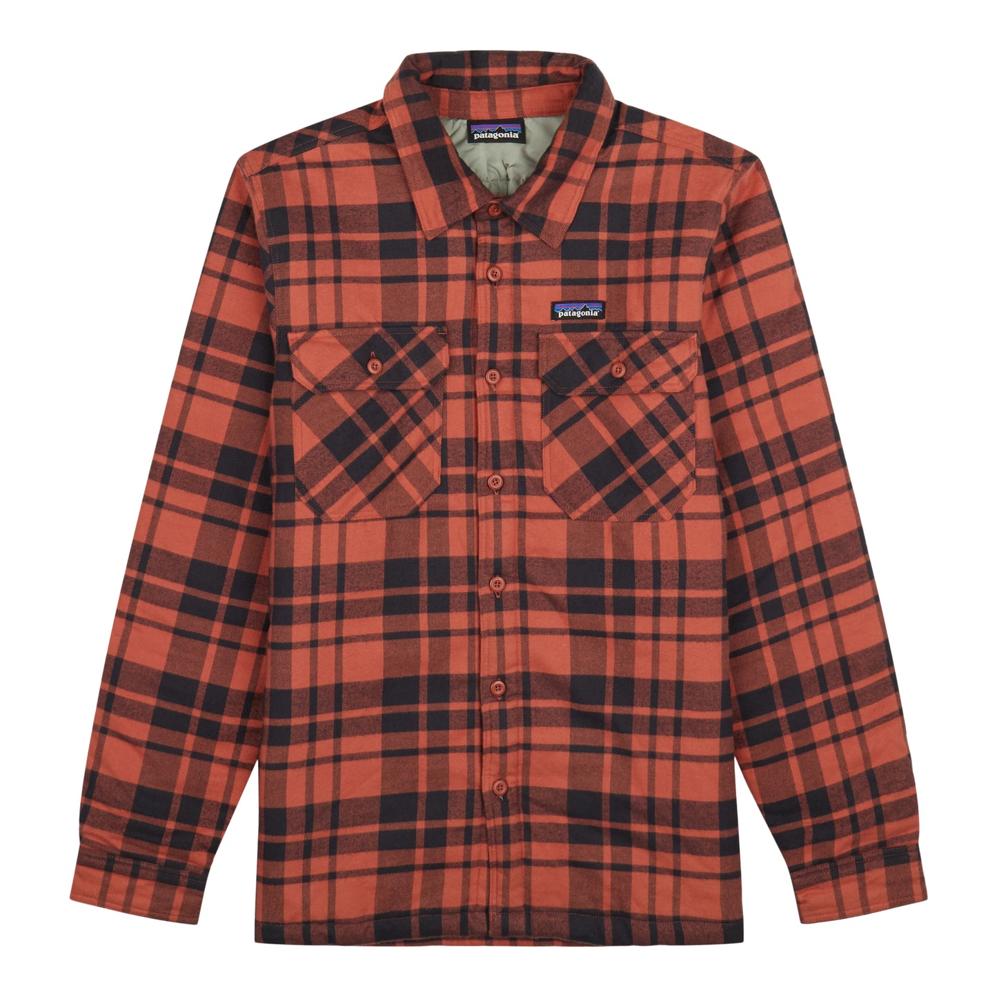 Men's Insulated Organic Cotton Midweight Fjord Flannel Shirt