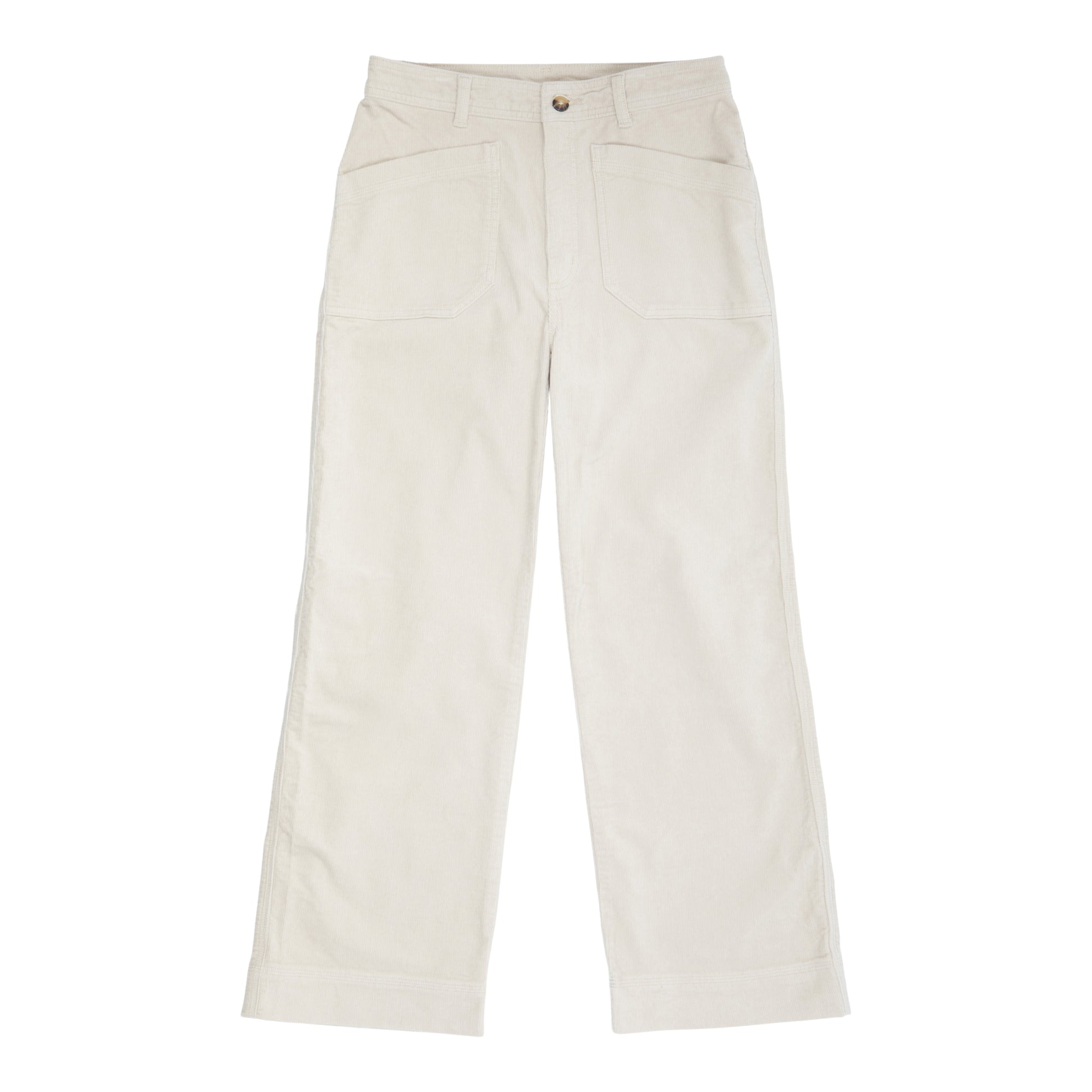 Topshop cord utility straight leg pants in baby blue