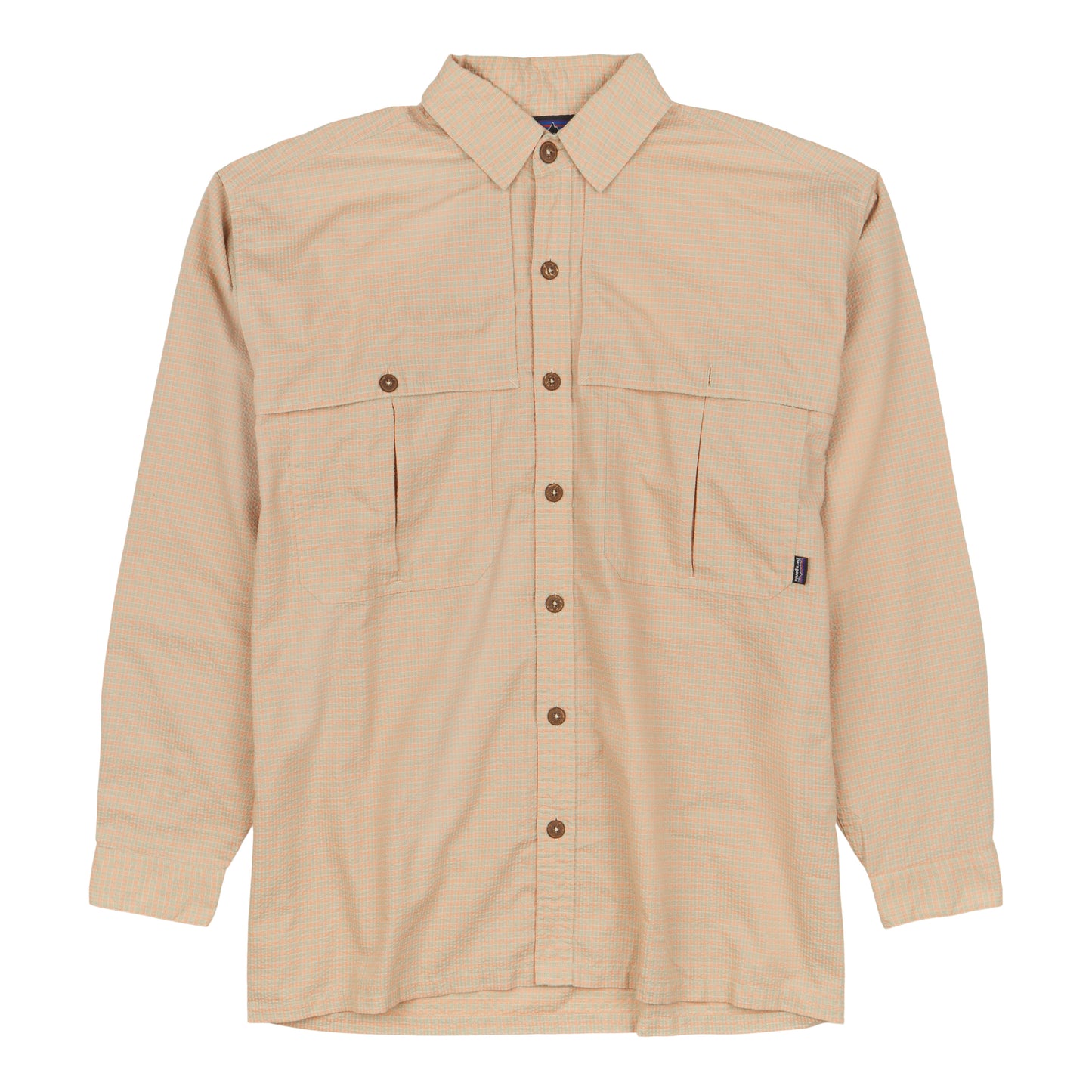 M's Long-Sleeved Tropical Flats Shirt