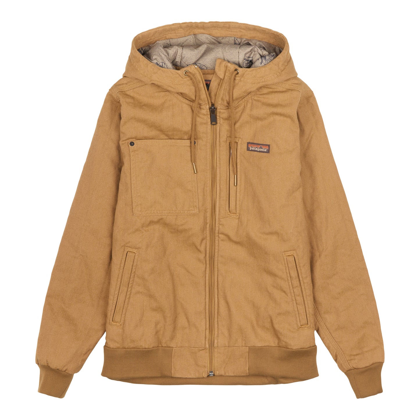 Women's All Seasons Hemp Canvas Bomber Hoody Jacket