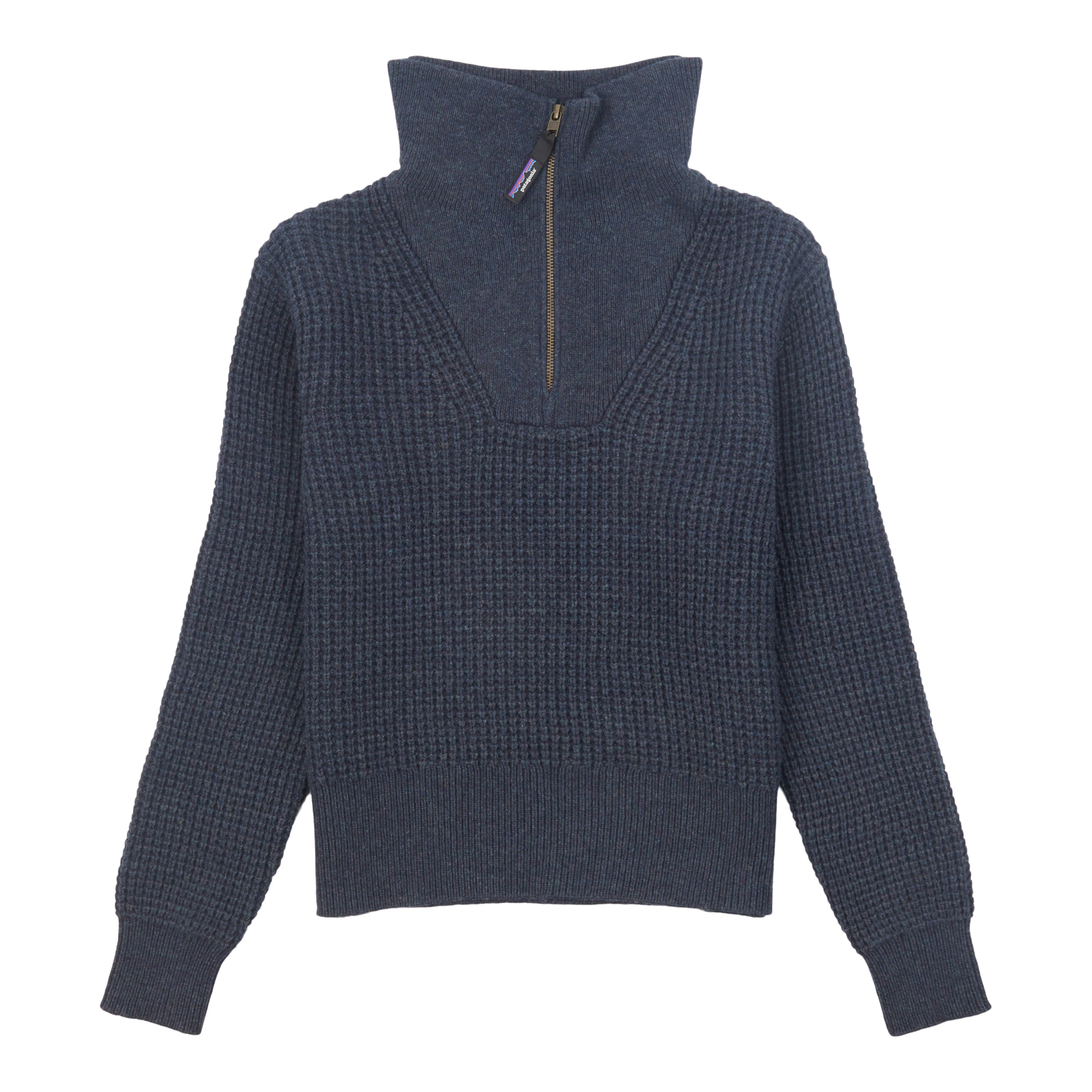 Women's Recycled Wool-Blend 1/4-Zip Sweater