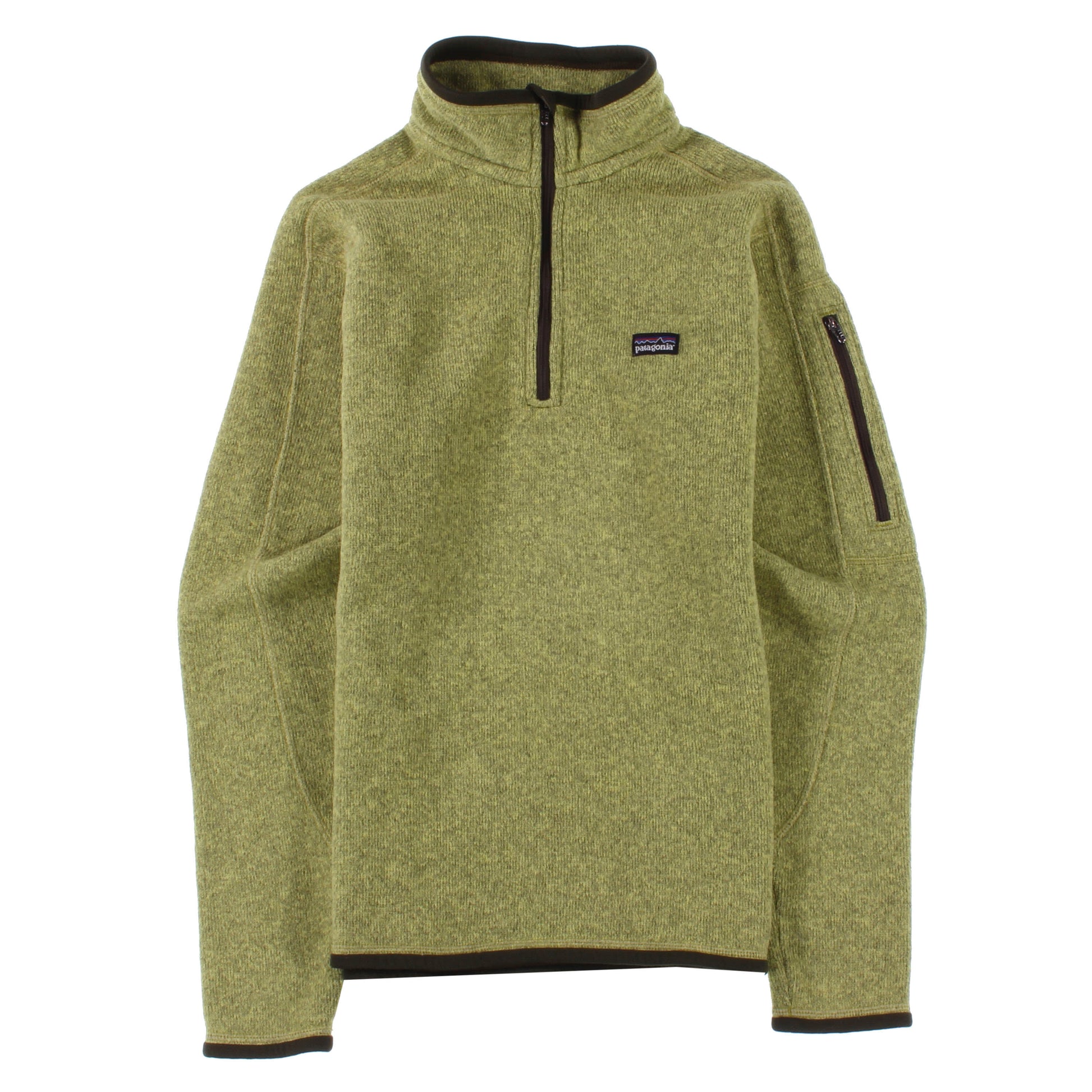 Patagonia Women's Better Sweater Quarter Zip in Green