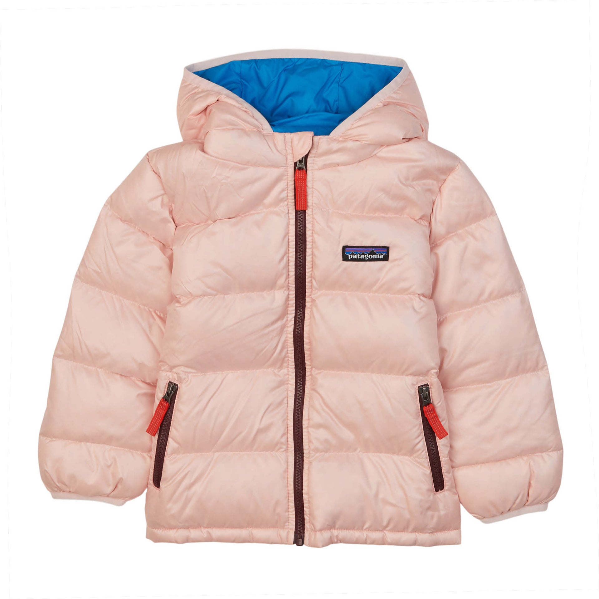 used Patagonia Worn Wear-Baby Hi-Loft Down Sweater Hoody-Seafan Pink-Pink-60493-6-12M